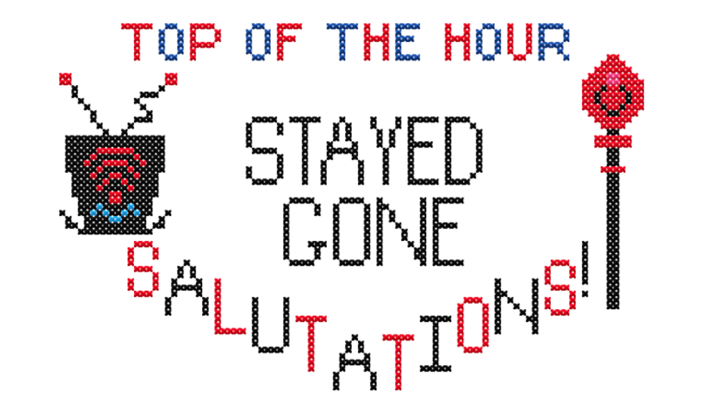 Hazbin Hotel: Stayed Gone Cross Stitch Pattern