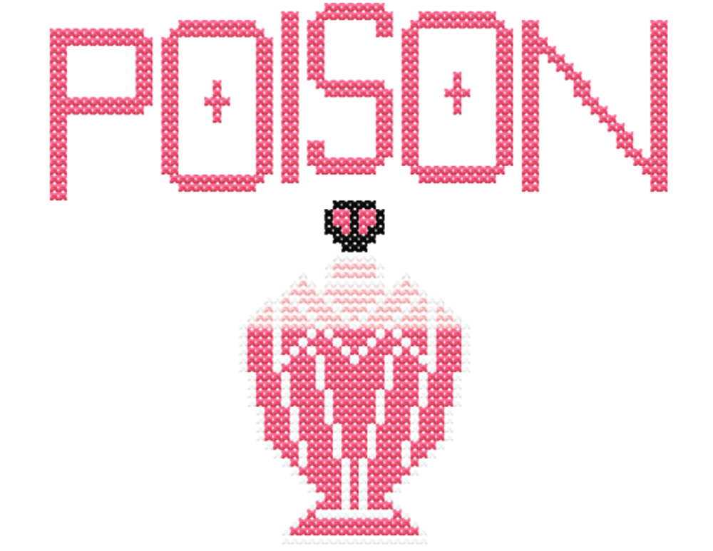 Hazbin Hotel: Poison (version 2) Cross Stitch Pattern