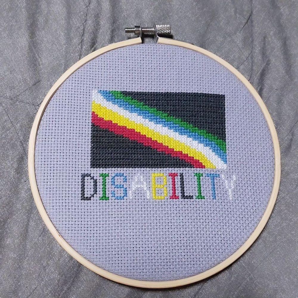 Pride Flag Cross Stitches