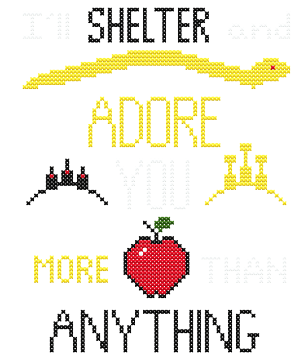 Hazbin Hotel: More Than Anything Cross Stitch Pattern